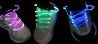 LED Schnürsenkel Schhuhband Schule Rucksack Sicherheit