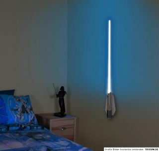 Star Wars Lichtschwert Lampe Wandlampe Light Saber mit Fernbedienung