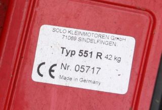 Solo Profi 551R Benzin Rasenmäher Motormäher 52 cm