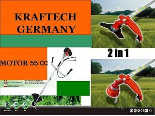 Kraftech Germany Rasentrimmer / Motorsense 55CC [NEU]