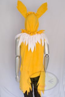 Jolteon Vest Costume Pokemon, New, Kigurumi, Cosplay