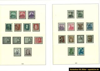 DDR Briefmarken Vordruckalbum DDR 1949   1962 Lindner
