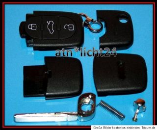 Audi Rohling Schlüssel 3 Tasten Case Key A3 S3 8L A4 S4 B5 A6 S64 B