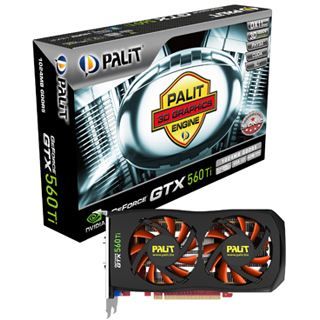 1024MB Palit GeForce GTX 560 Ti Sonic Aktiv PCIe 2.0 x16 (Retail