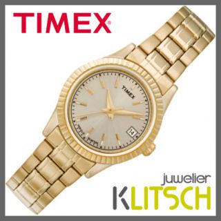 Timex Classic Women Rectangular Quarz Damen Uhr T2M560 UVP 79,90