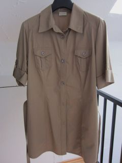 Tunika Kleid Safarilook von RABE Gr. 40/42 khaki NEUwertig