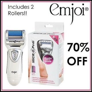 Emjoi Micro Pedi includes Two Pedicure Rollers Brand New and Factory