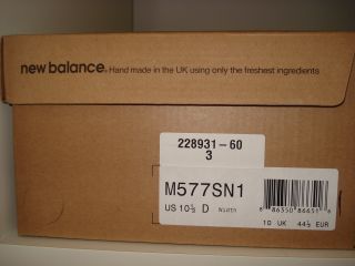 New Balance M 577 44 1/2 Made in England Sns Sneakernstuff X Milkcrate