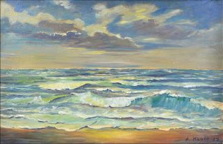 ALBERT KLATT (DT., 1892–1970 / #BERLIN) »SEESTÜCK« HIDDENSEE