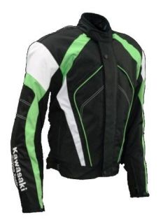 Kawasaki Motorradbekleidung Jacke Mid Season Grün