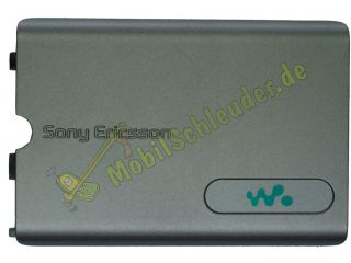 Akkudeckel original Sony Ericsson W595 W595i Deckel Cover jungle grey