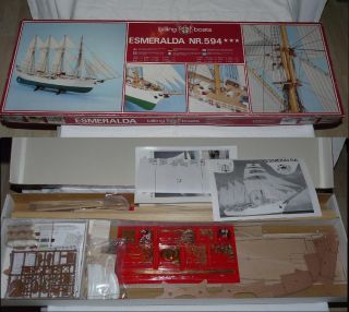 RC Modellbau Bausatz Schiff Billing Boats Esmeralda 594 ovp