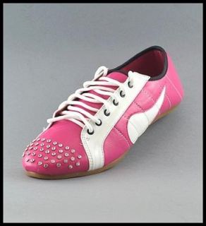 Trendige Sportschuhe A588 01 Sneaker Pink gr 36 Neu
