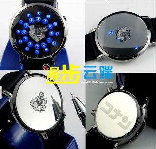 Neu Manga Detektiv Conan LED Armbanduhr Watch Uhr 004