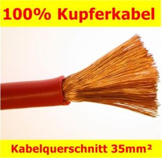 35mm² Batteriekabel Starterkabel Kupferkabel Überbrückungskabel