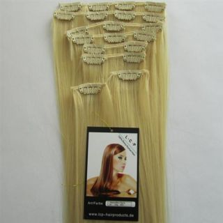 CLIP IN EXTENSIONS 100% KANEKALON THERMOFIBER FARBWAHL