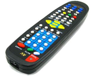 in 1 TV SAT Video DVD CD Player UET 606 Remote NEU