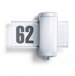 Steinel L 625 LED Außenleuchte mit Bewegungsmelder Hausnummer