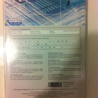 Mercedes Benz Navigation DVD Comand APS Version 5 NTG1 Cl E Sl Slk S