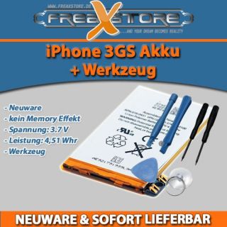 Original Apple Akku iPhone 3GS Batterie Battery Handyakku Ersatzakku