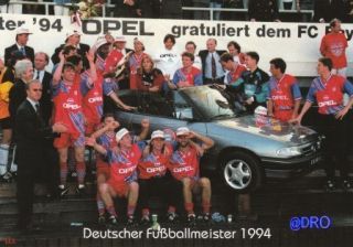 BAYERN MÜNCHEN + Dt. Meister 1994 + BigCard #611 +
