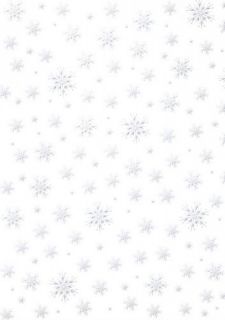 KANBAN Kartenpapier Scattered Snowflakes 615