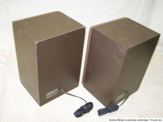 B9161 MERKUR Zweiwegeboxen DDR RFT HiFi Lautsprecher, 2 Wege Boxen 35