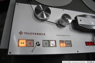 Telefunken M15A Studio Masterrecorder AEG M 15 A  TOP Ser.Nr. 4610