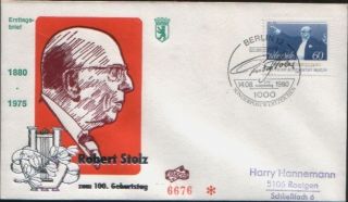/Berlin 1980 Robert Stolz MiNr 627 österreich. Komponist (2)