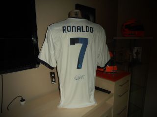 Real Madrid Trikot RONALDO Original Handsigniert NEU TOP
