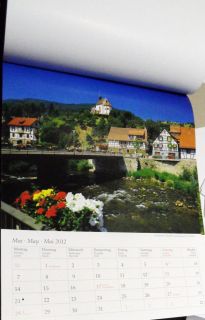 Natur Landschaft Kalender 2012  Schwarzwald  Grösse 24,5 x 30,8 cm