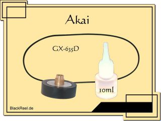 Akai GX 635 D GX635D Service Kit 1 Bandmaschine Reel to Reel Tape