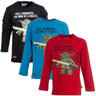 LEGO® wear STAR WARS™ Kinder Langarmshirt Terry655 YODA