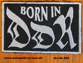 Aufnäher Born in DDR Art.Nr. 645