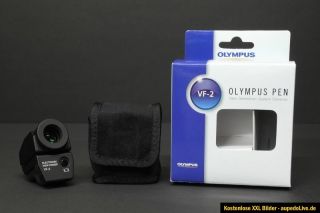 Olympus VF 2 schwarz, Hochauflösender Sucher, Neuwertig, Garantie