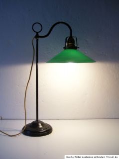 Schöne Jugendstil Tischlampe Kontorlampe Schreibtischlampe