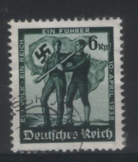 Deutsches Reich , 663 , o ,