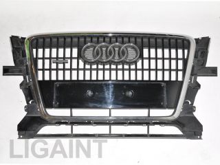 Original Audi Q5 Kühlergrill Grill vorne 8R0853651 in schwarz für
