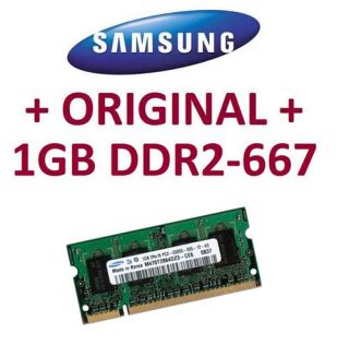 1GB Samsung 2Rx8 DDR2 SO DIMM 667 Mhz PC2 5300S Notebook Speicher RAM
