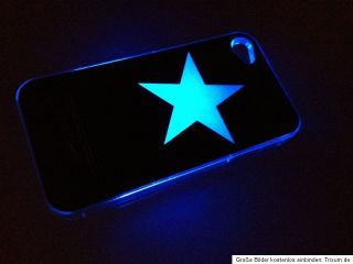 iPhone 4 4S LED HÜLLE CASE FARBWECHSEL BUMPER HARTSCHALE HANDYSCHALE