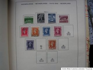 Sammlung Niederlande 1852 1979 weitestgehend Komplett