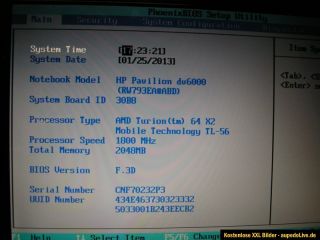 Mainboard Motherboard HP Pavilion DV6000 Series AMD 443774 001