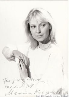 Marina Krogull TOP AK 80er Jahre Orig. Sign. u.a. Tatort / Der
