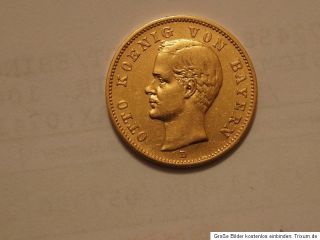 20 Mark Gold Bayern Otto 1905 (686)