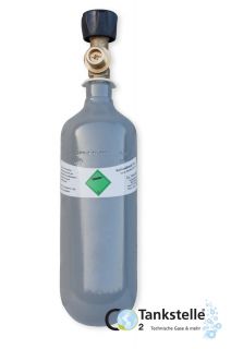 Co2 Flasche mit Drehventil 680 gr. ET Flasche Kohlensäure
