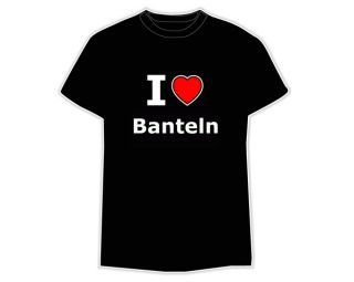 Shirt boys I love Banteln S 3XL
