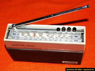 RADIO GRUNDIG Prima Boy + ITT Schaub Lorenz RC 1000 Cassettenradio