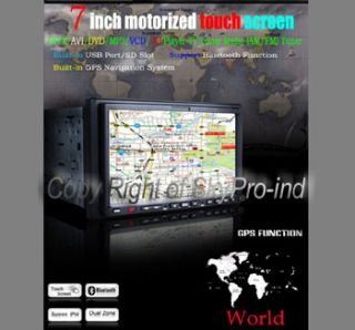 Touch Screen Car DVD Player Opt GPS iPod Ready G688