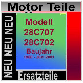 passend für Briggs&Stratton Motorteile 28C707 28C702 Pleuel Kolben