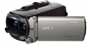 Sony Handycam HDR TD10E Doppelter Full HD 3D Camcorder mit 64GB Flash